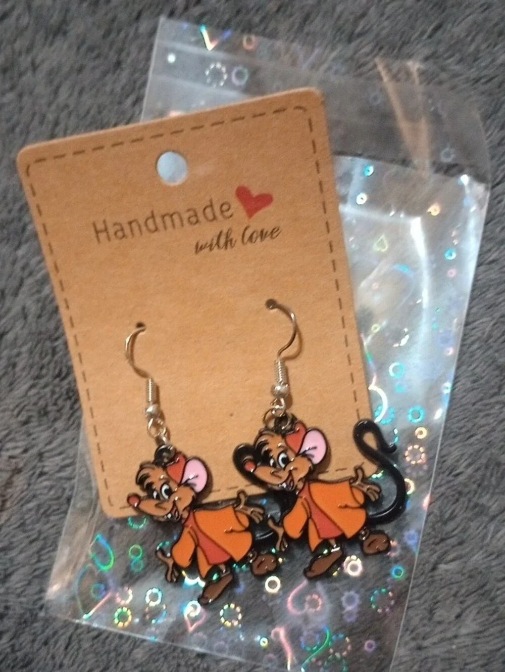 $8 Each Or Bundle 5/$20 Handmade Cinderella Inspired Dangle Earrings